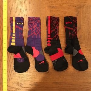 Kids Nike Elite Socks Lebron James 2 pairs